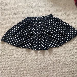 Polka flowy skirt